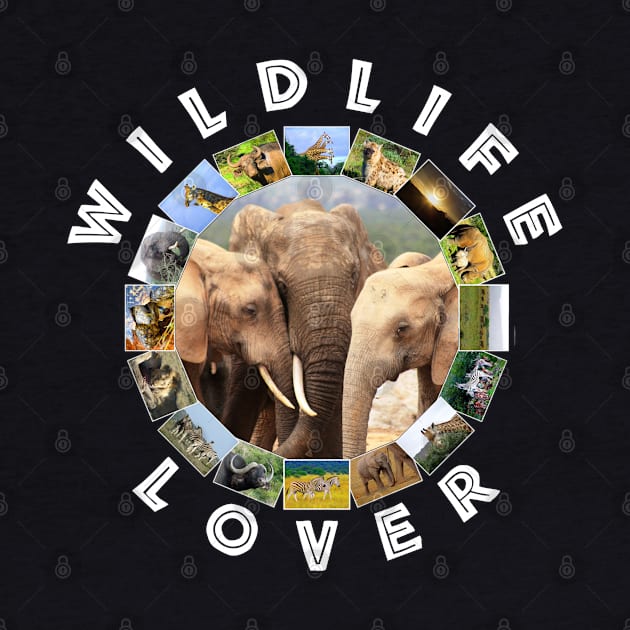 Wildlife Lover Elephant Family by PathblazerStudios